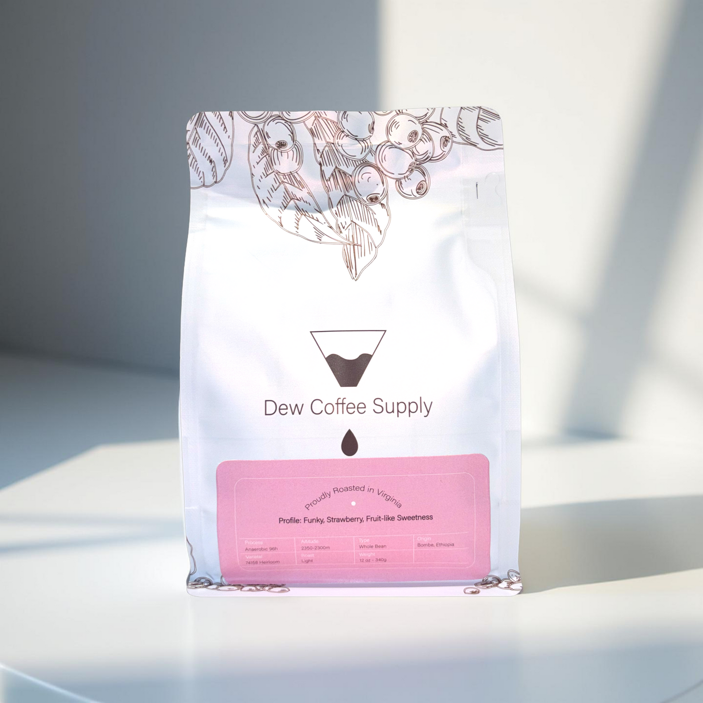 Ethiopian Roasted Whole Beans Coffee