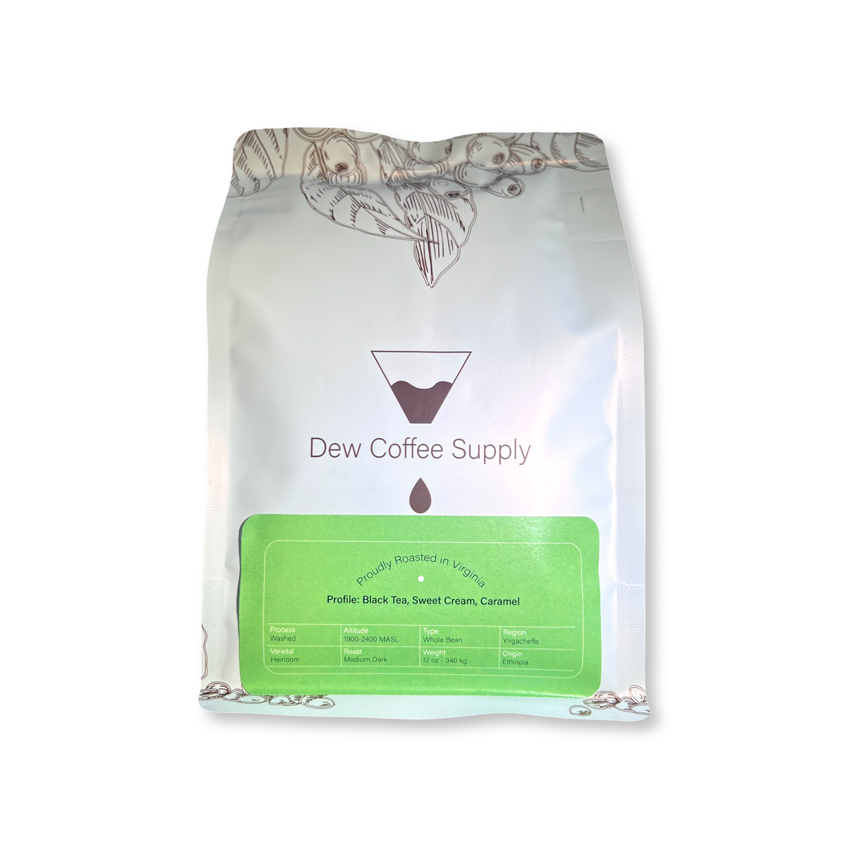 Ethiopian Yirgacheffe Arabica Coffee Beans