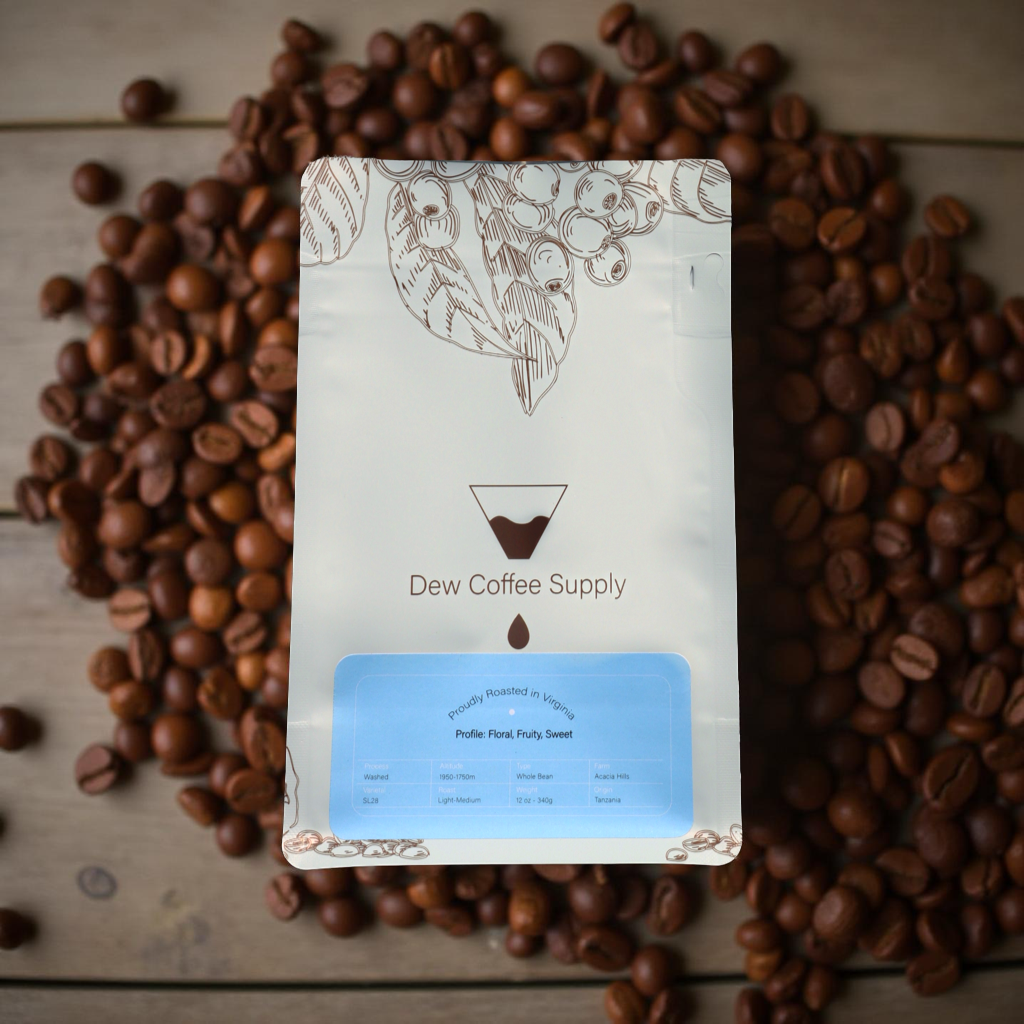 Tanzanian Roasted Whole Beans Coffee