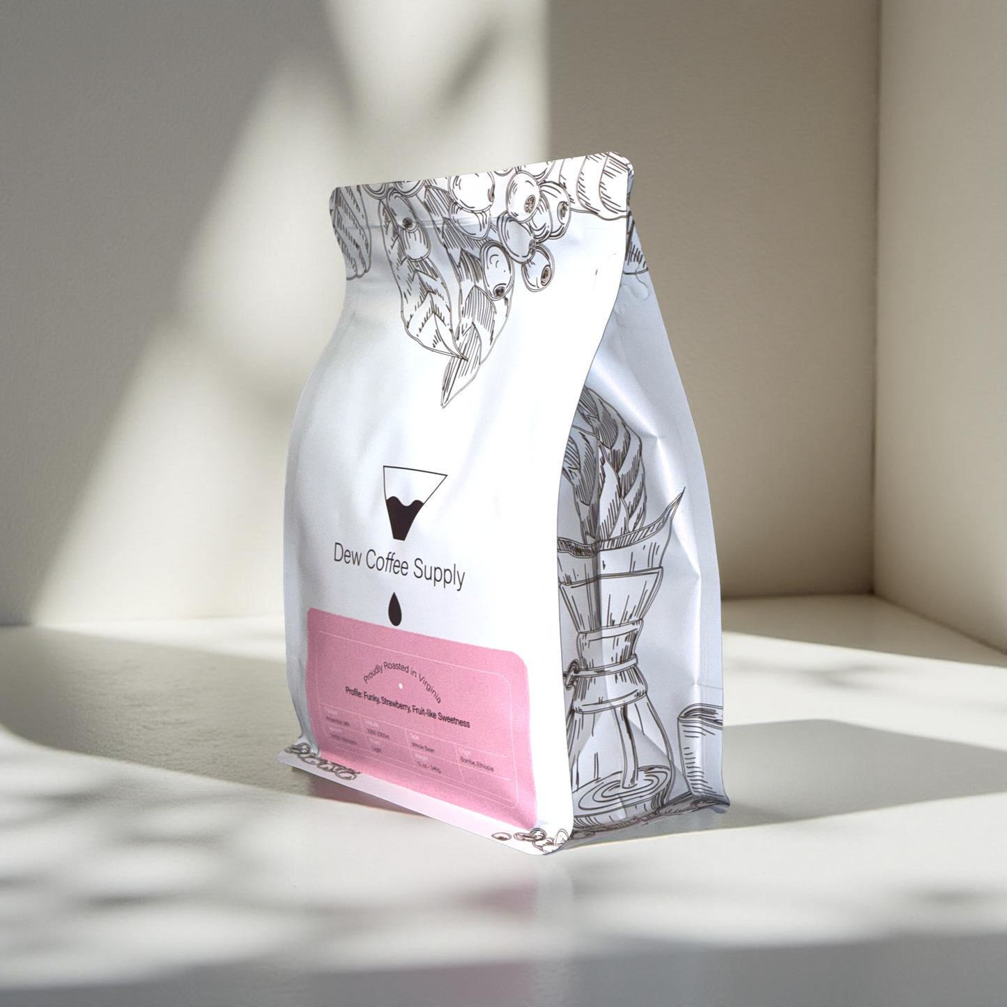 Ethiopian Roasted Whole Beans Coffee